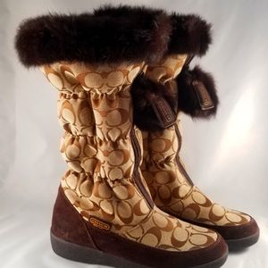 Coach boots